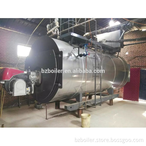 WNS horizontal oil (gas) steam boiler waste oil boiler